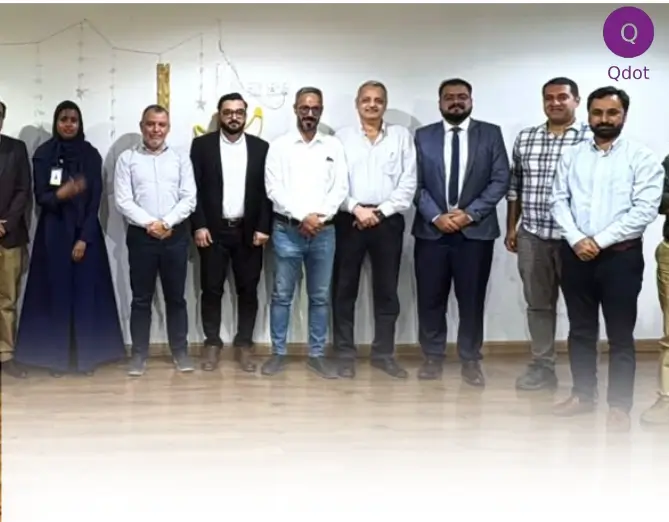 Qdot KSA team at the Riyadh office