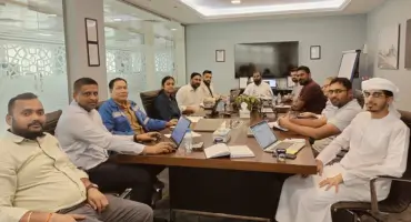 ISO 14001 Audit by TUV Apex at Arabian Gulf Steel Industries, Abu Dhabi Plant, Audit Opening Meeting
